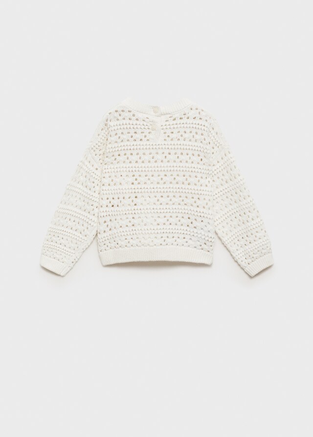 Mango Pullover Traforato Cotone Riciclato