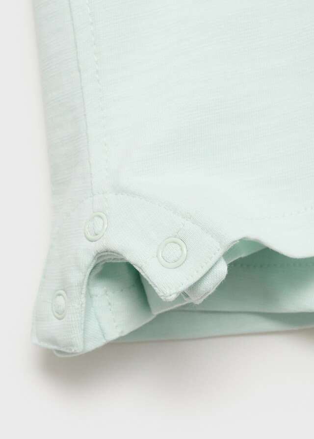 Mango Salopette Corta Cotone