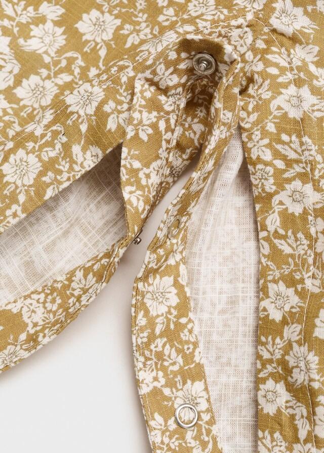 Mango Salopette Cotone Stampato