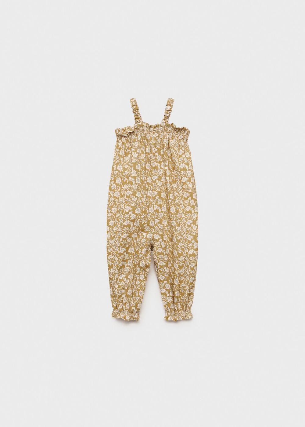 Mango Salopette cotone stampato