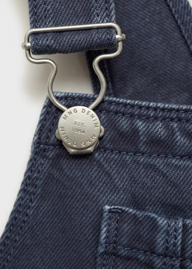 Mango Salopette Lunga Denim