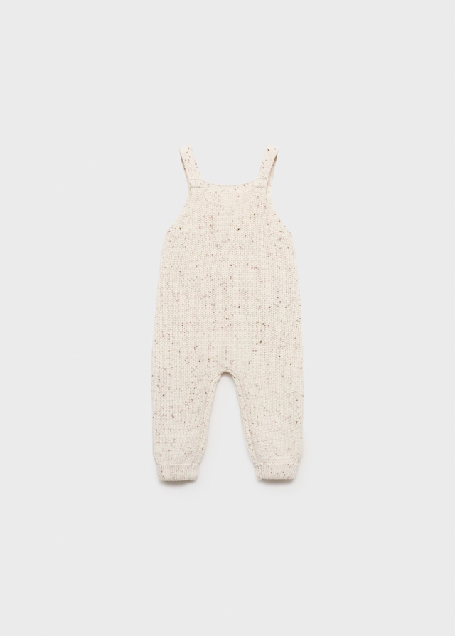 Mango Salopette Maglia Cotone