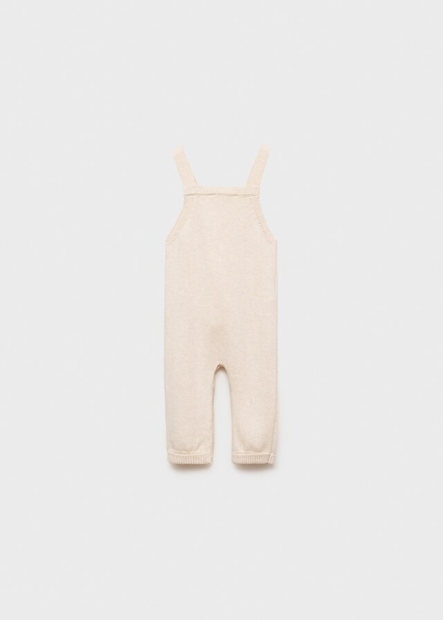 Mango Salopette Maglia Cotone