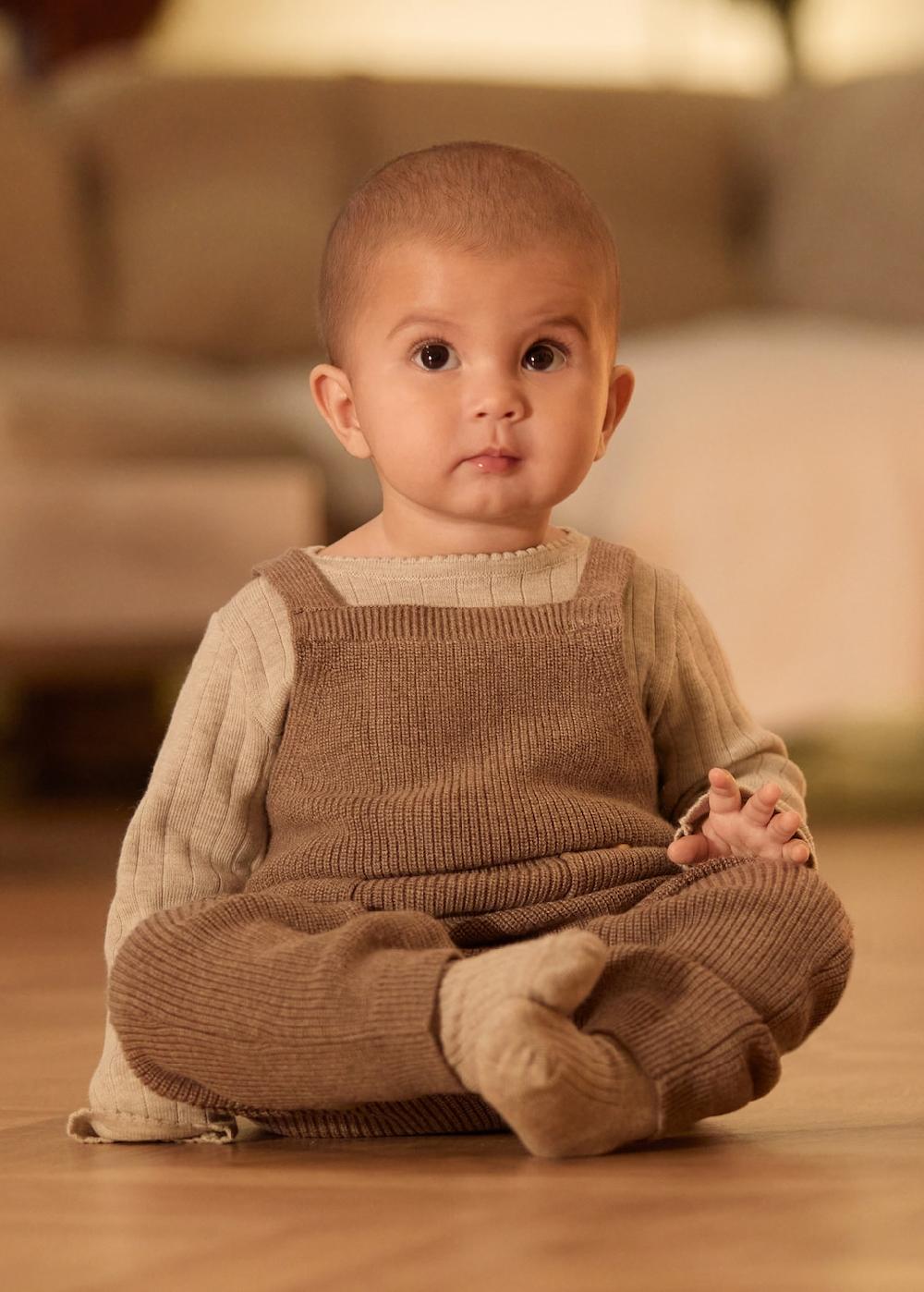 Mango Salopette maglia cotone