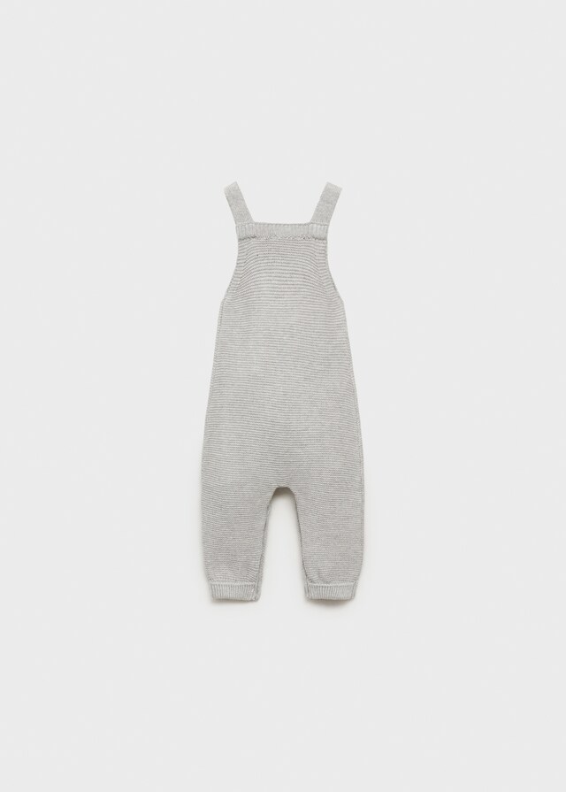 Mango Salopette Maglia Cotone