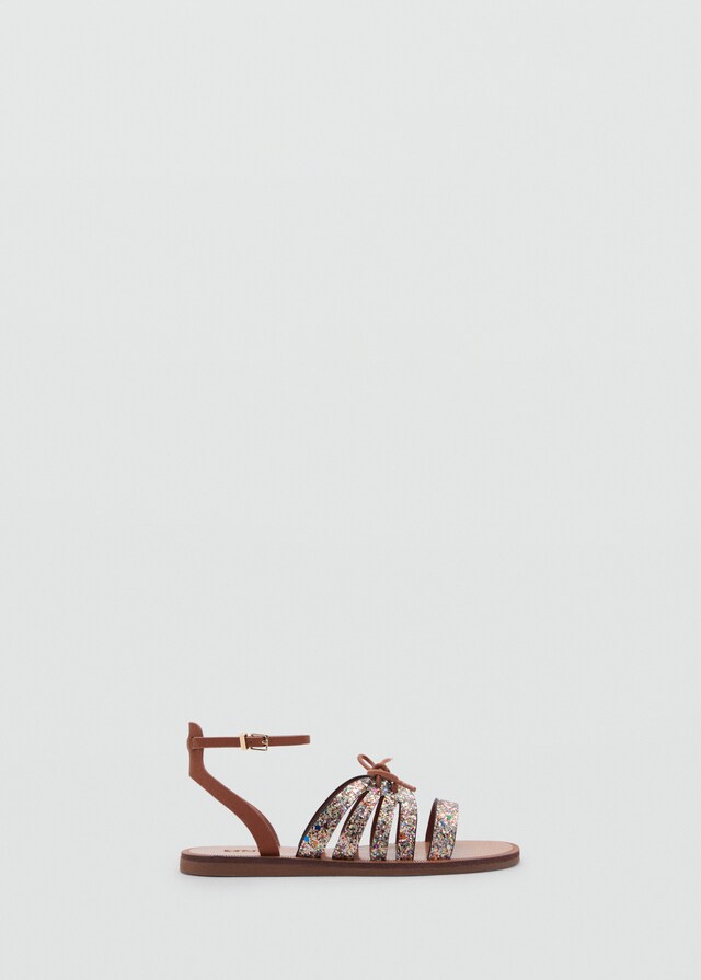 Mango Sandali Fasce Laccio