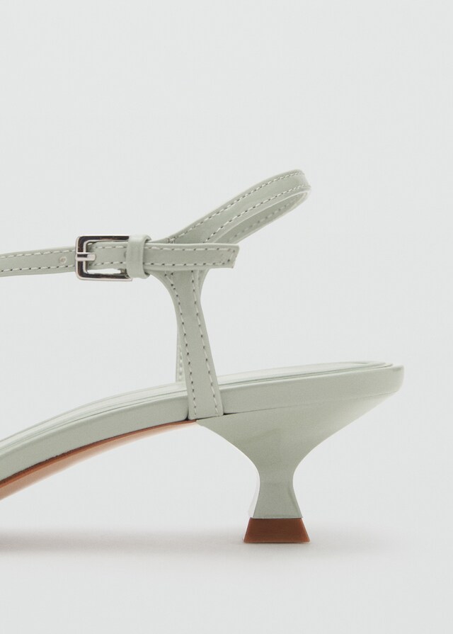 Mango Sandali Fascia Tacco Kitten