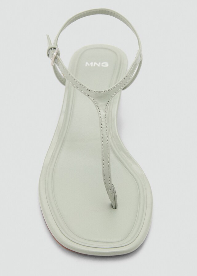 Mango Sandali Fascia Tacco Kitten