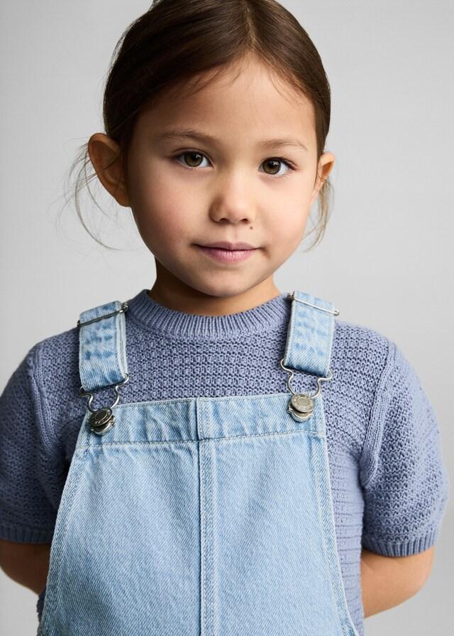 Mango Scamiciato Corto Denim