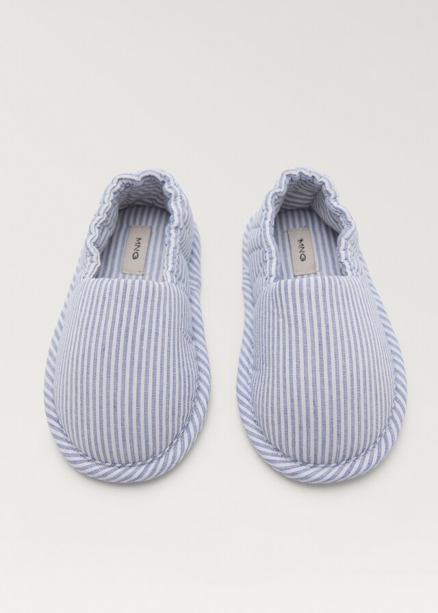 Mango Scarpa Di Cotone A Righe