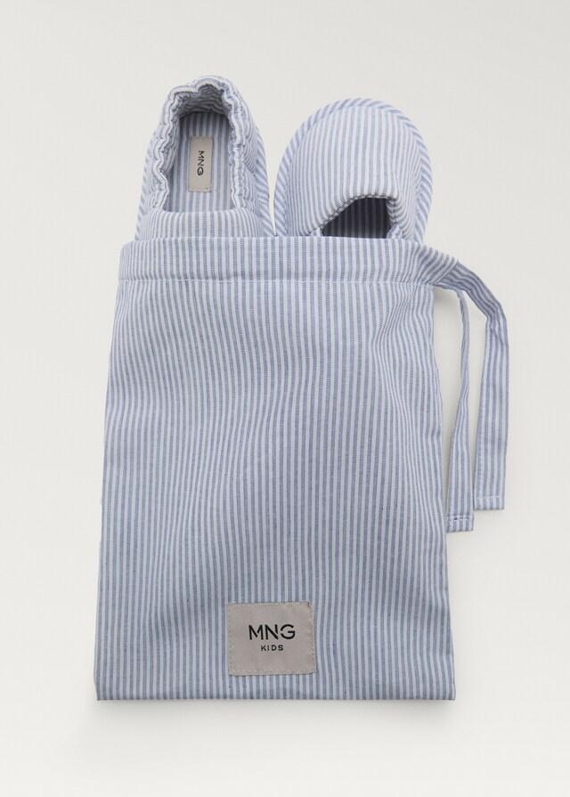 Mango Scarpa Di Cotone A Righe