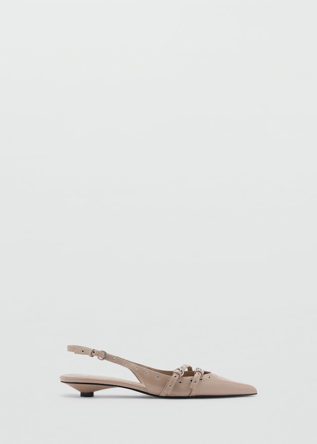 Mango Scarpa Kitten Fustellata