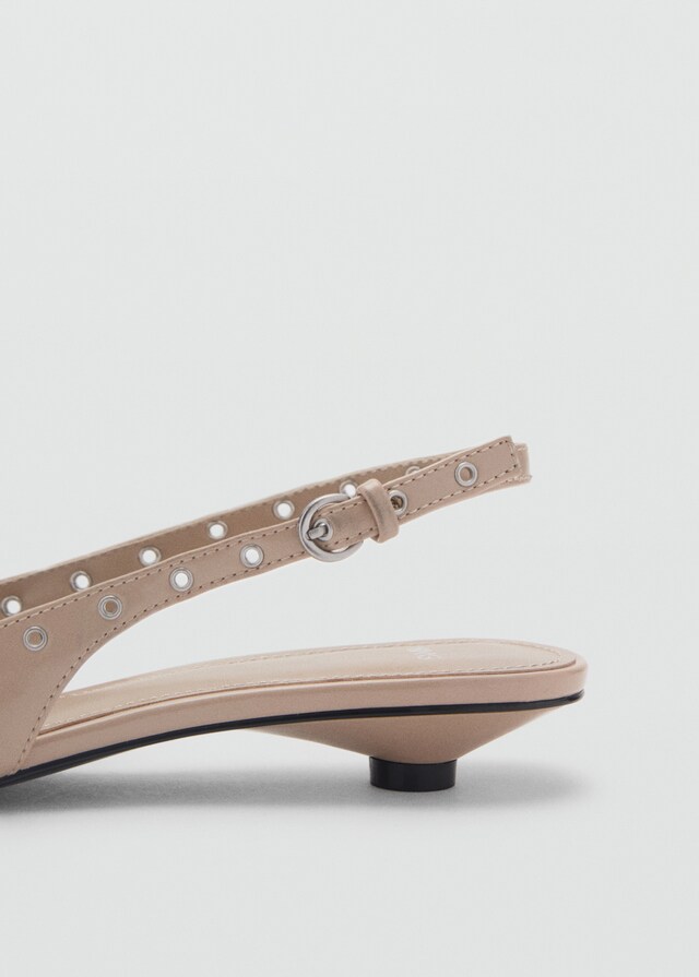 Mango Scarpa Kitten Fustellata