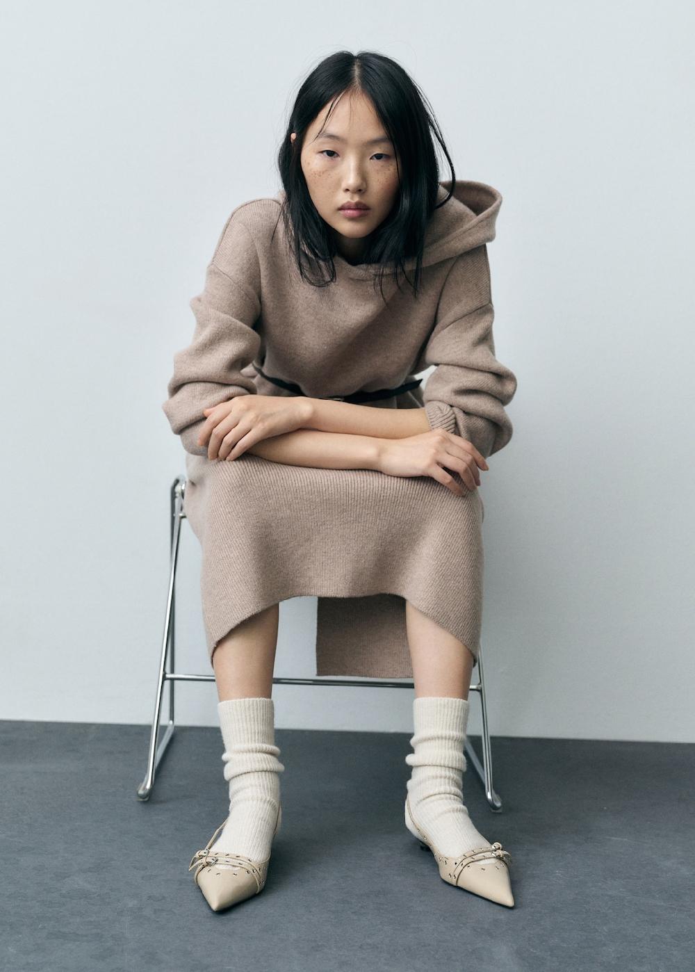 Mango Scarpa kitten fustellata