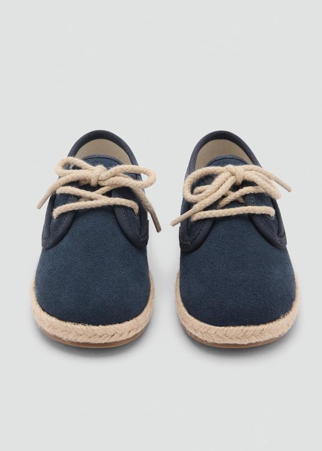 Mango Scarpe Pelle Lacci