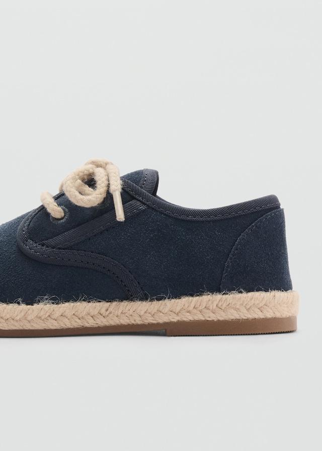 Mango Scarpe Pelle Lacci