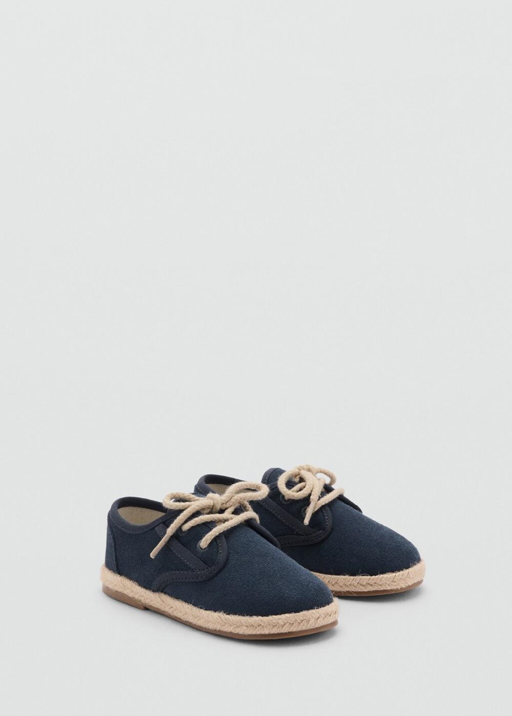 Mango Scarpe pelle lacci