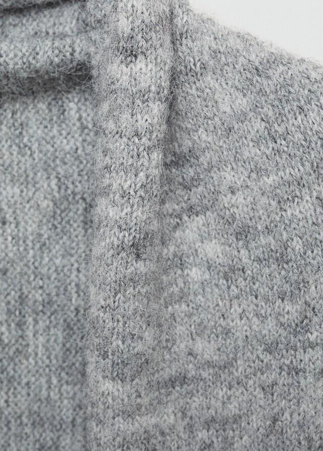 Mango Scialle Maglia Estremità Frange