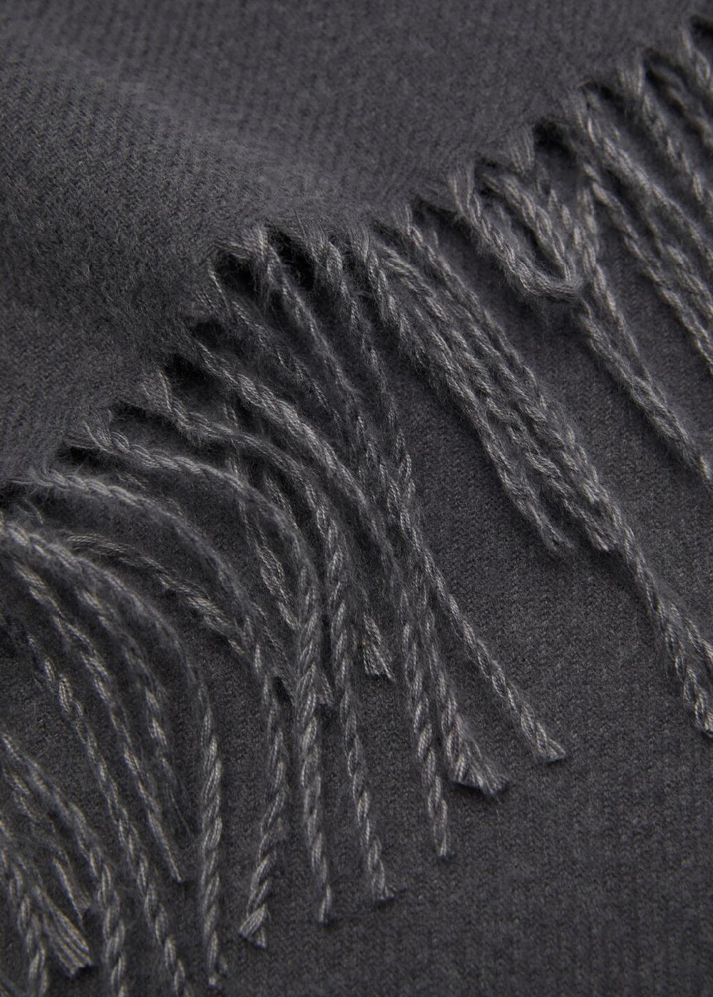 Mango Sciarpa bicolore frange