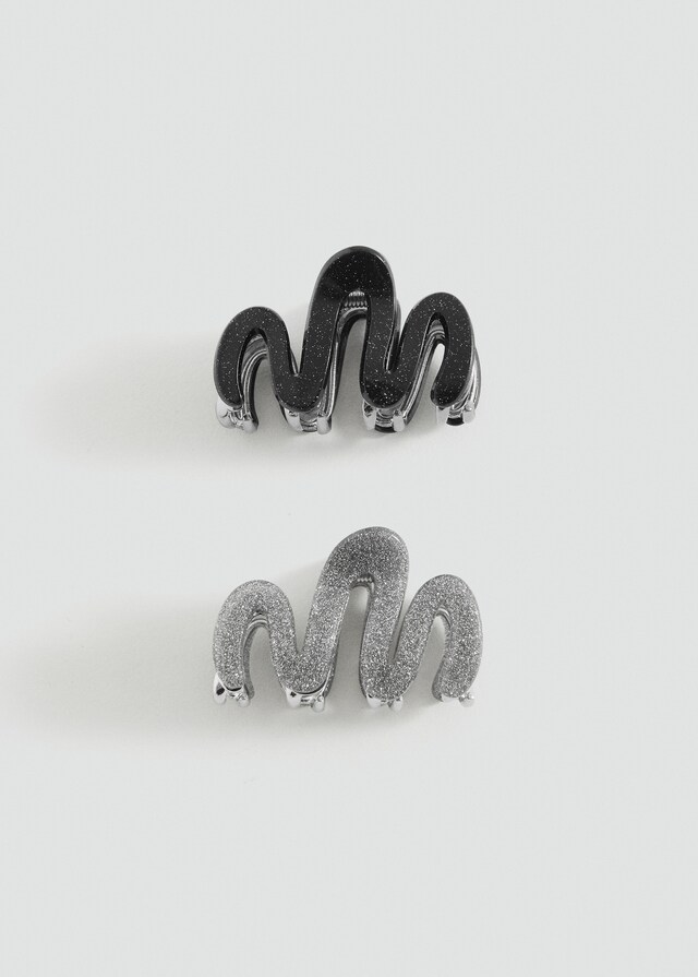 Mango Set 2 Pinze Per Capelli