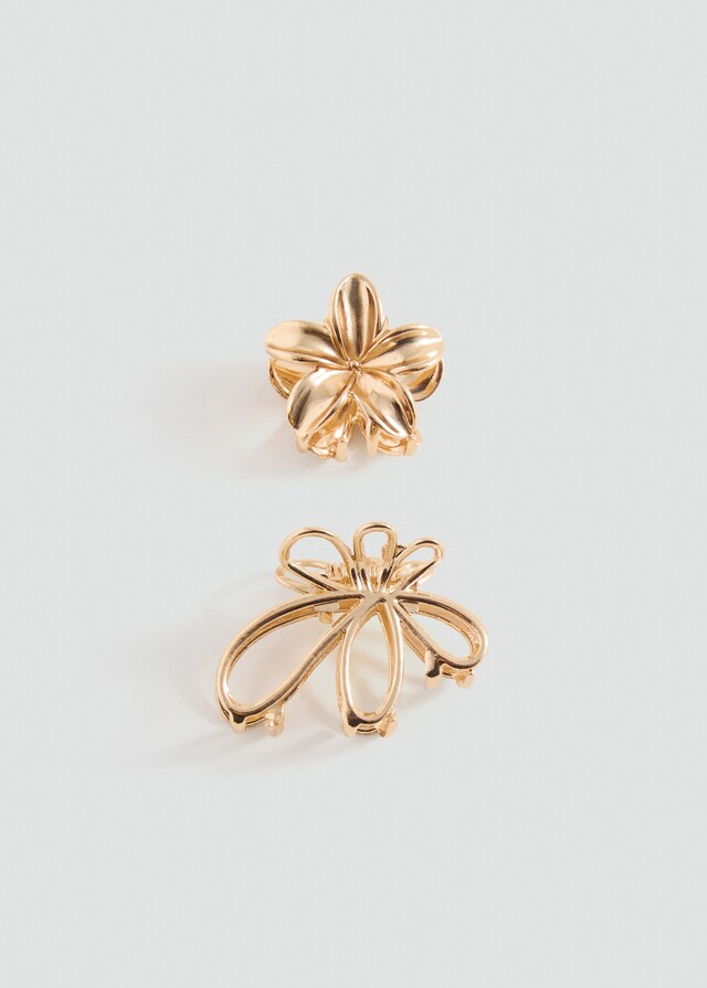 Mango Set 2 Pinze Per Capelli