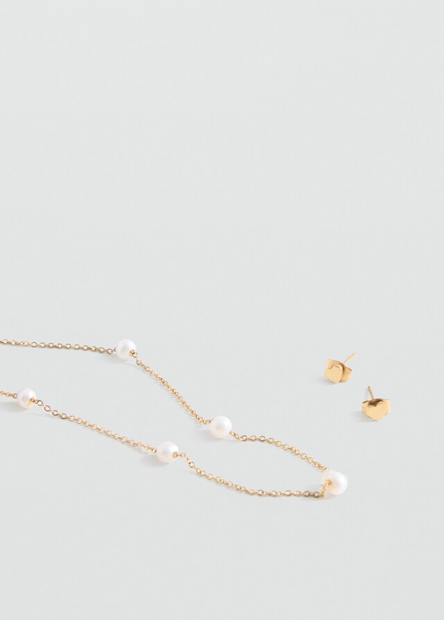 Mango Set Collana E Orecchini