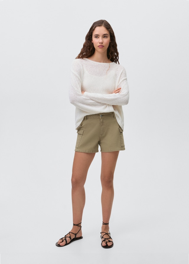 Mango Short Cargo Cotone