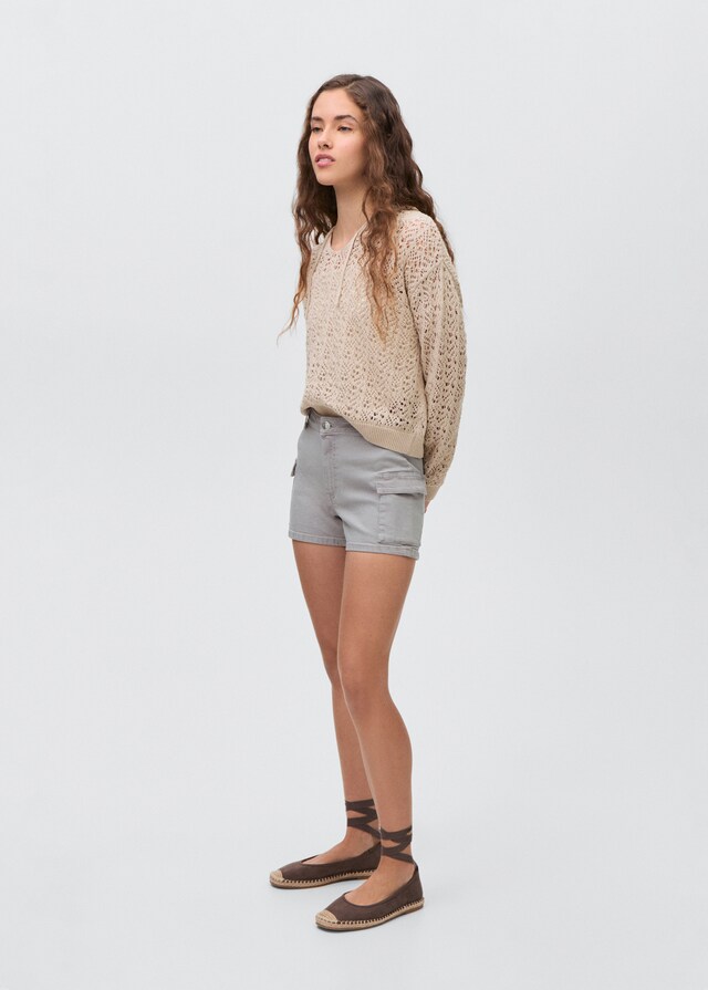 Mango Short Cargo Cotone