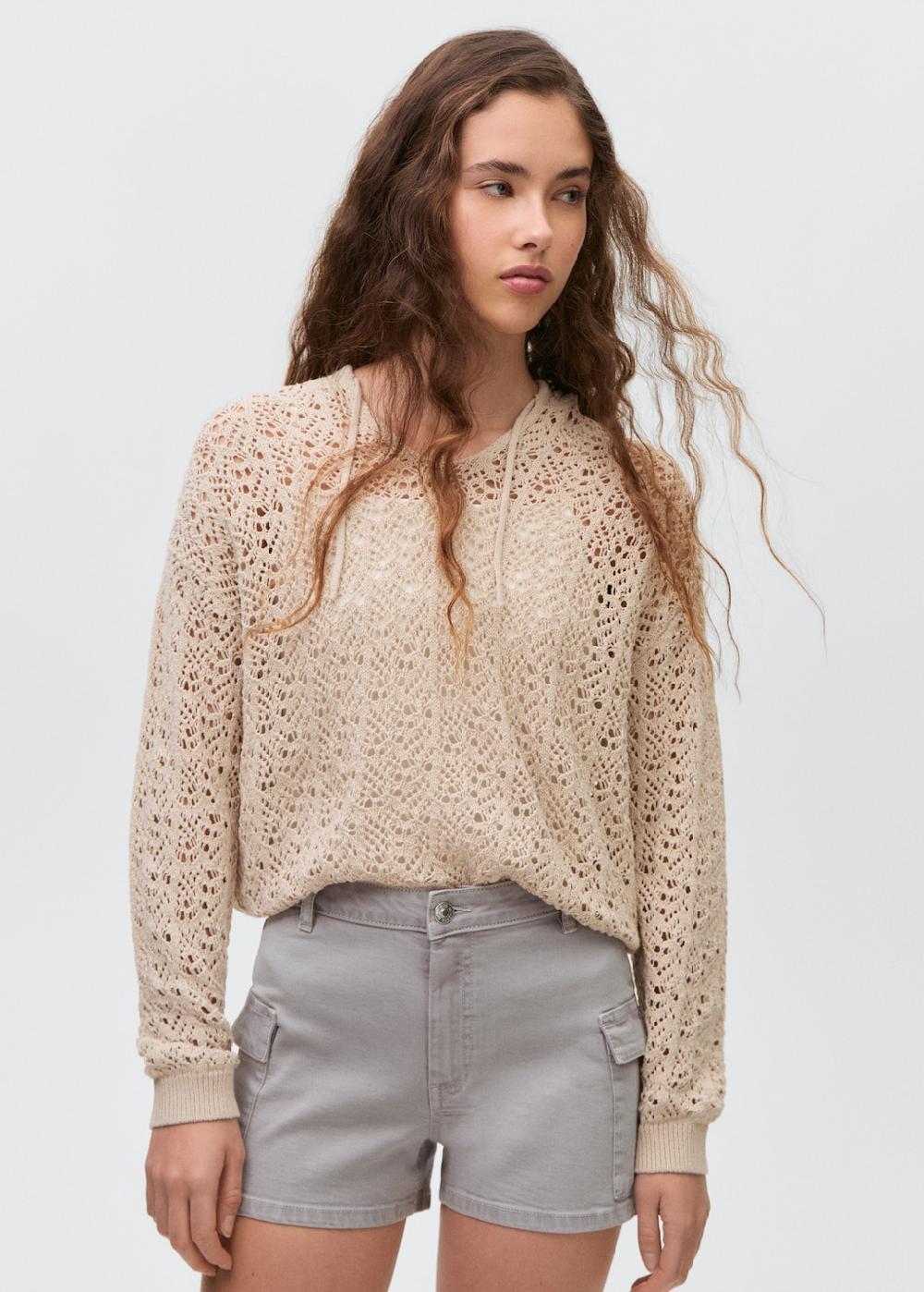 Mango Short cargo cotone