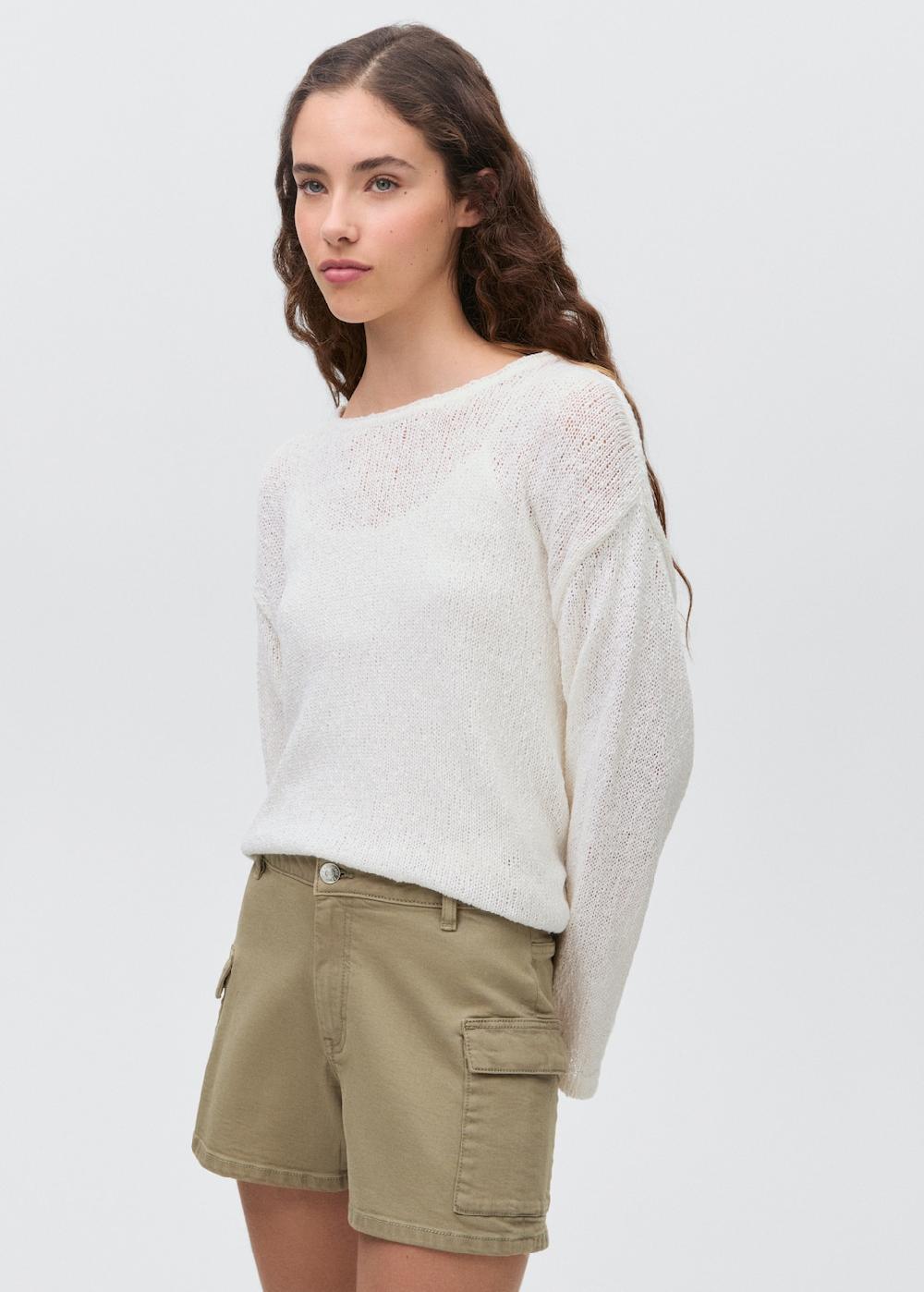 Mango Short cargo cotone