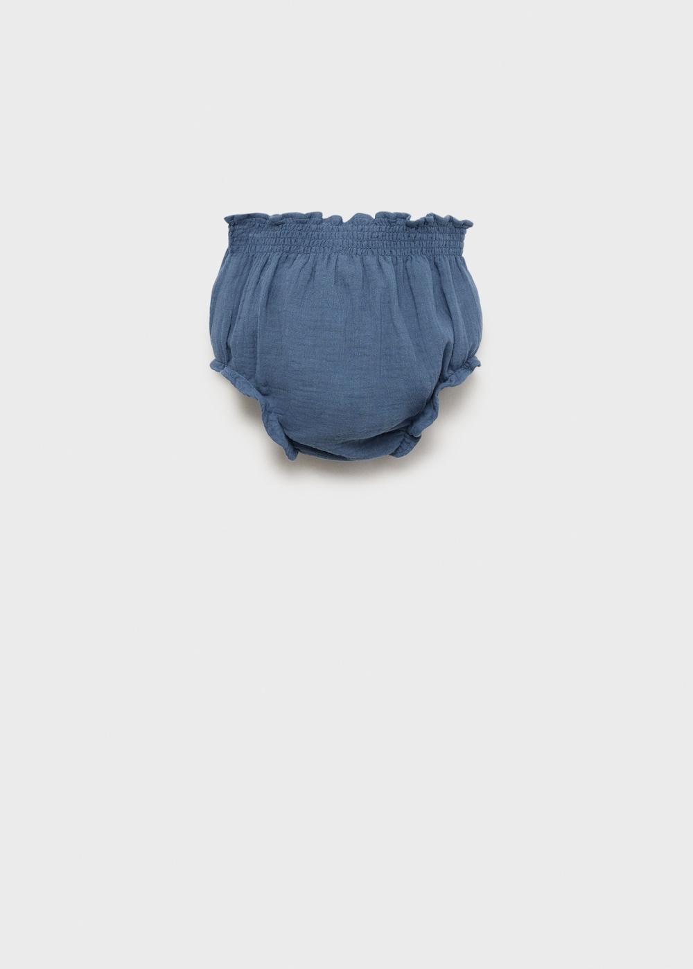Mango Short cotone effetto denim