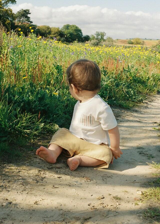 Mango Short Cotone Lino