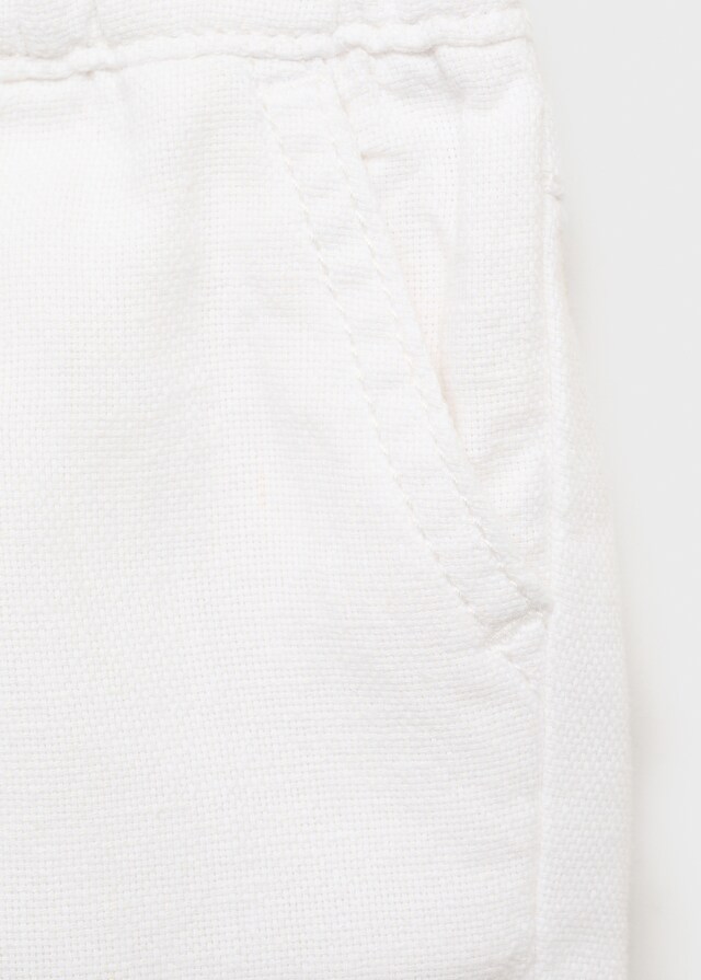 Mango Short Cotone Lino