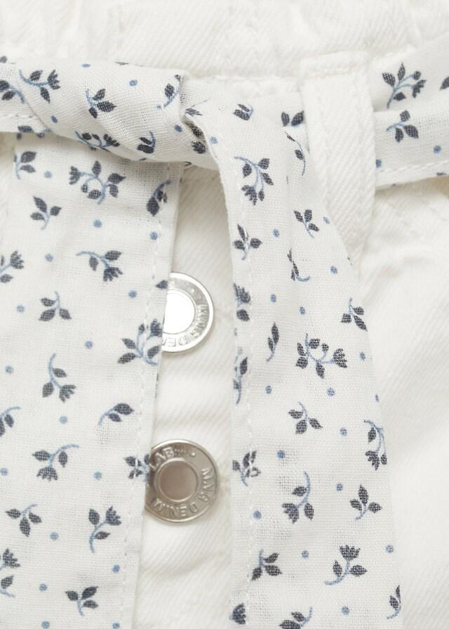 Mango Short Denim Cintura