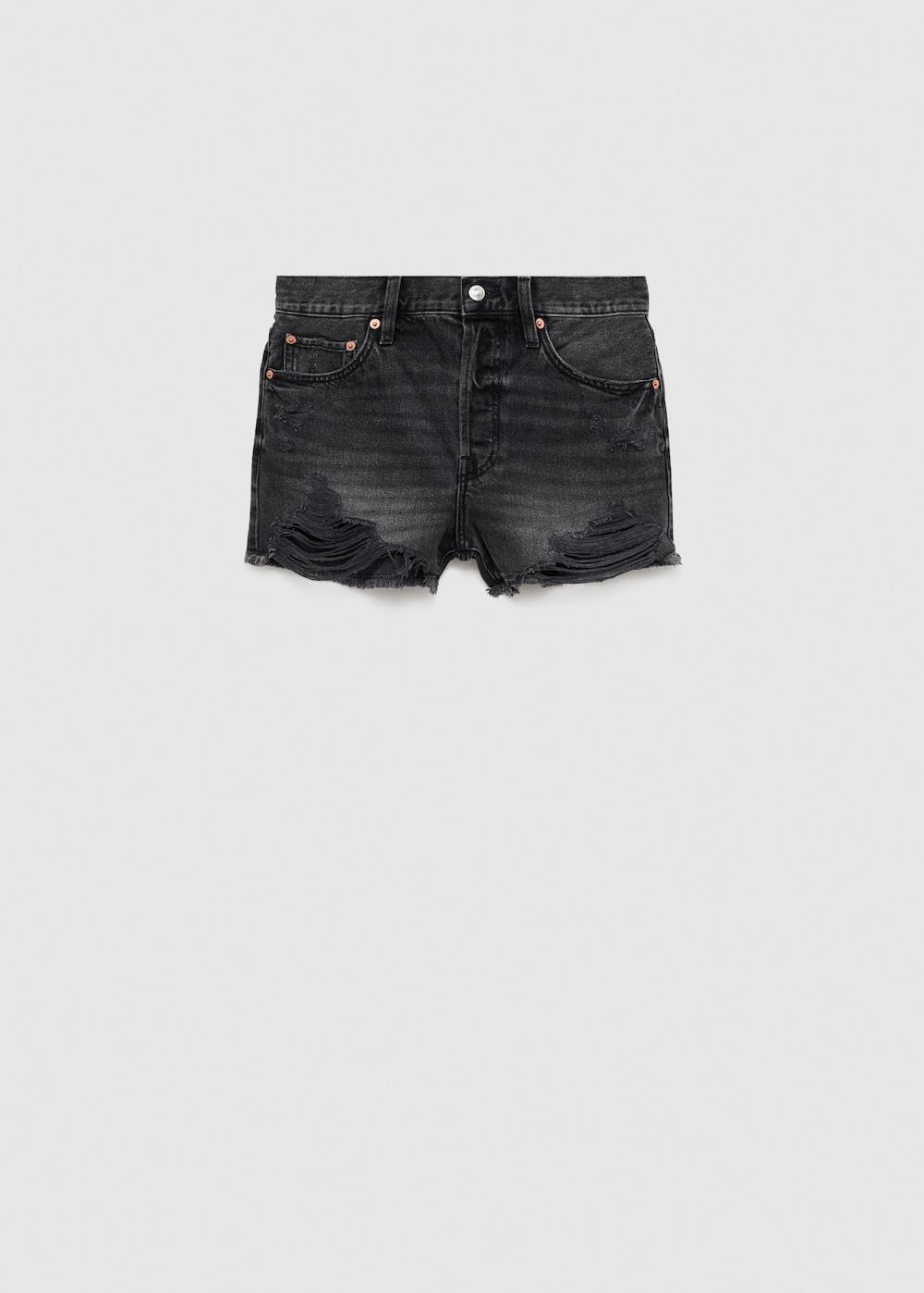 Mango Short denim strappi