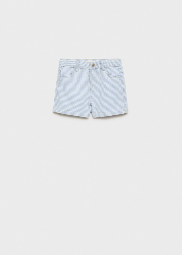 Mango Short Jeans Righe