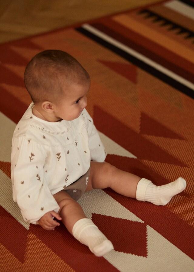 Mango Short Ricamo Floreale