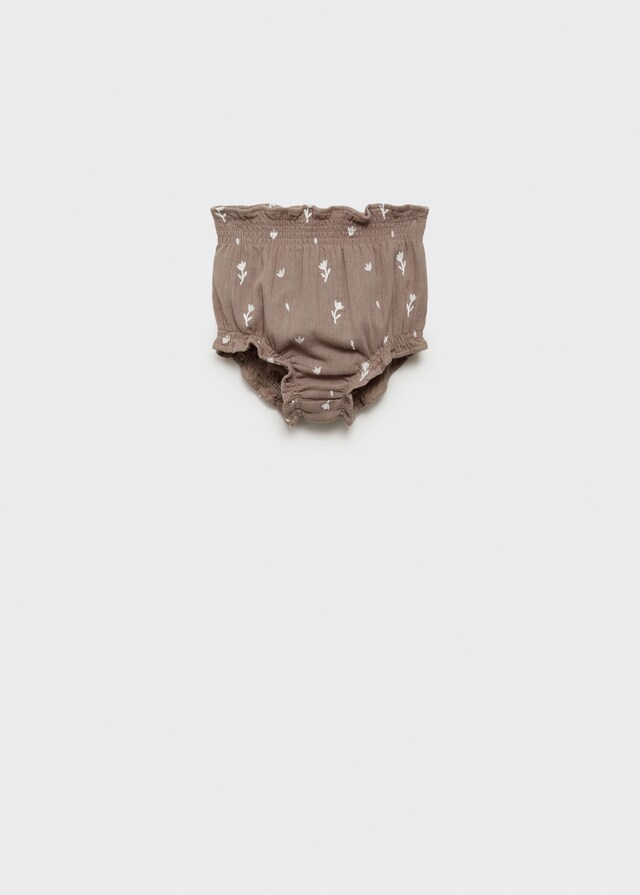 Mango Short Ricamo Floreale