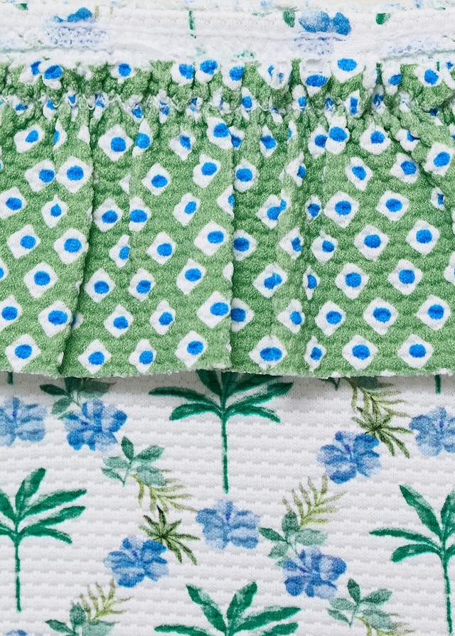 Mango Slip Bikini Volant