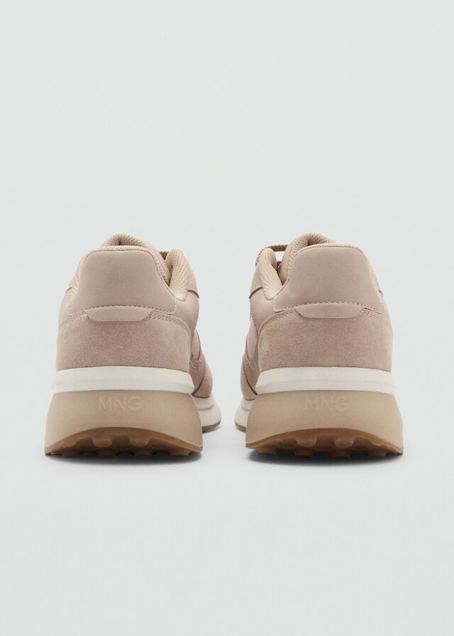 Mango Sneaker Combinate Pelle