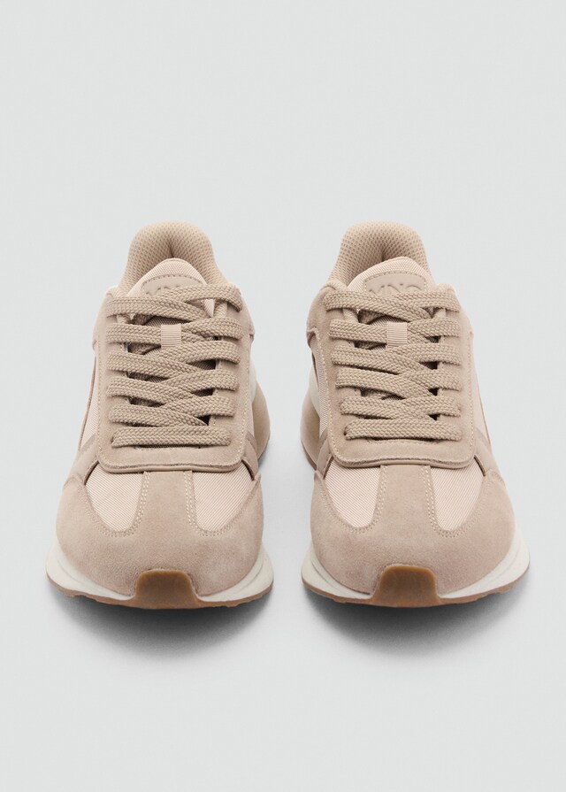 Mango Sneaker Combinate Pelle