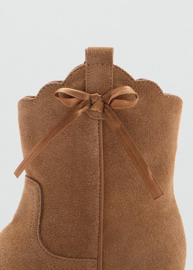 Mango Stivaletti Pelle Cowboy