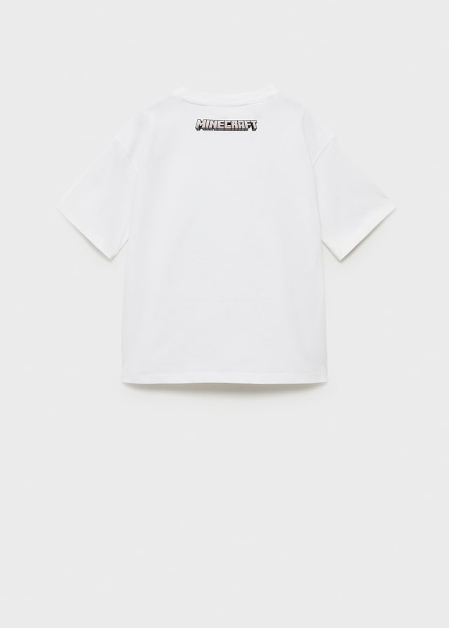 Mango T-shirt Cotone Minecraft