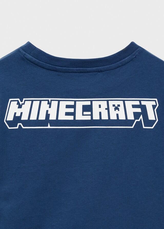 Mango T-shirt Cotone Minecraft