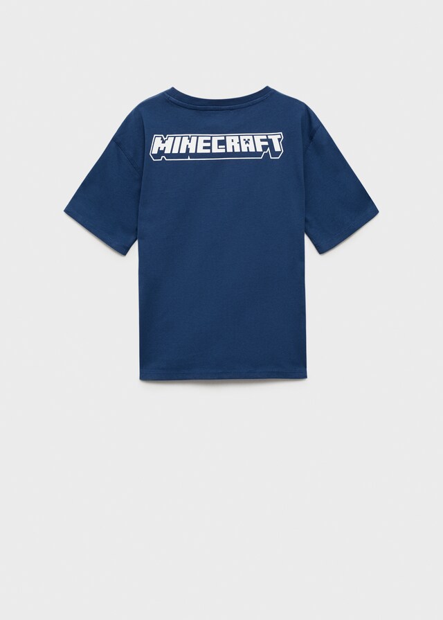 Mango T-shirt Cotone Minecraft