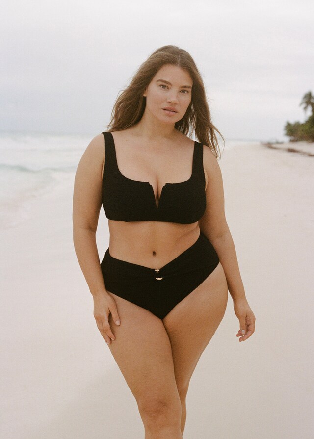 Mango Top Bikini Spugna