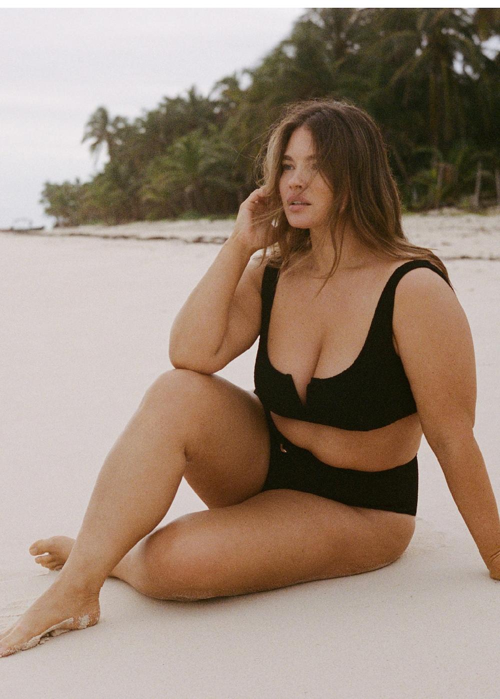 Mango Top bikini spugna