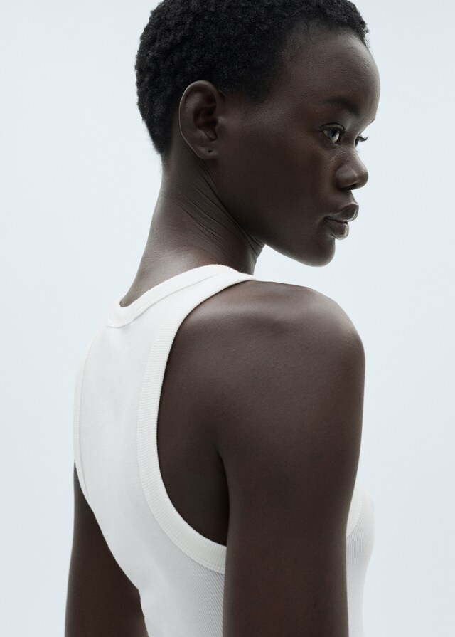 Mango Top Coste Cotone