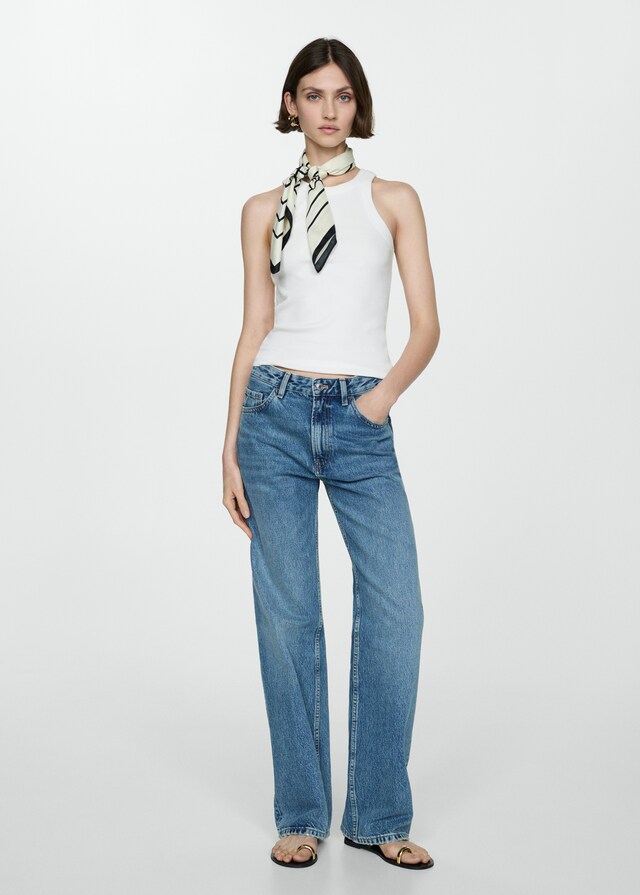 Mango Top Coste Cotone