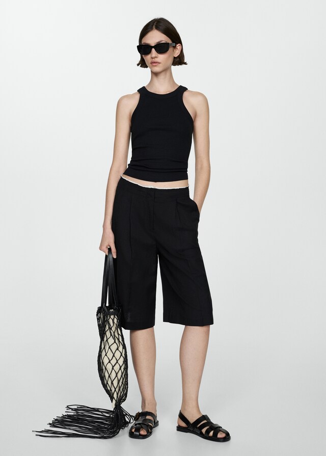 Mango Top Coste Cotone